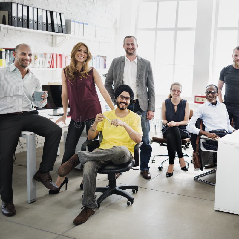 Geschäft Team Professional Occupation Workplace Concept