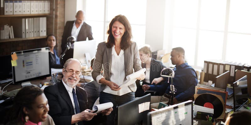 Geschäft Team Working Office Worker Concept stockfoto Geschäft Team Working Office Worker Concept stockfoto
