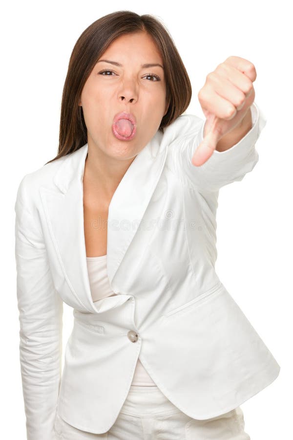 Geschäftsfrau Teasing While Gesturing greift unten ab stockfoto Geschäftsfrau Teasing While Gesturing greift unten ab stockfoto