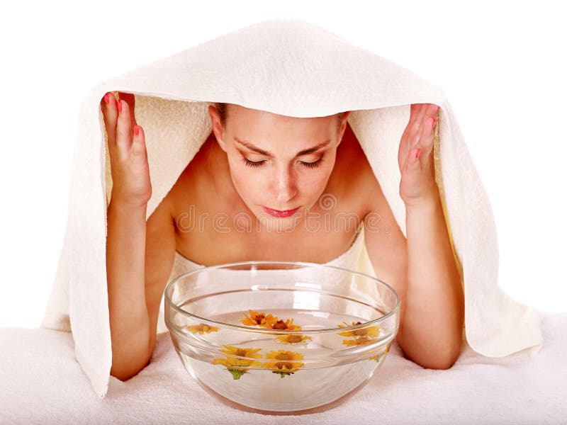 Gesichtsmassage im Badekurort lizenzfreie stockfotos Gesichtsmassage im Badekurort lizenzfreie stockfotos