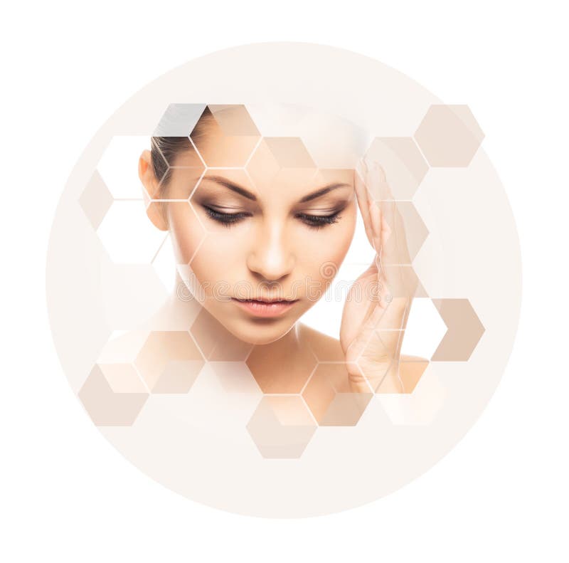 Gesichtsporträt des jungen und gesunden Mädchens Plastische Chirurgie, Hautpflege, Kosmetik und Face lifting-Konzept stockfoto Gesichtsporträt des jungen und gesunden Mädchens Plastische Chirurgie, Hautpflege, Kosmetik und Face lifting-Konzept stockfoto