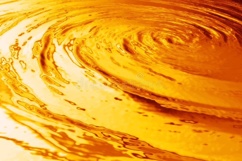 Graphic illustration of Molten Gold. Graphic illustration of Molten Gold