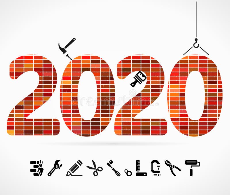 Download Gestalt 2020 vektor abbildung. Illustration von ikonen - 106802052