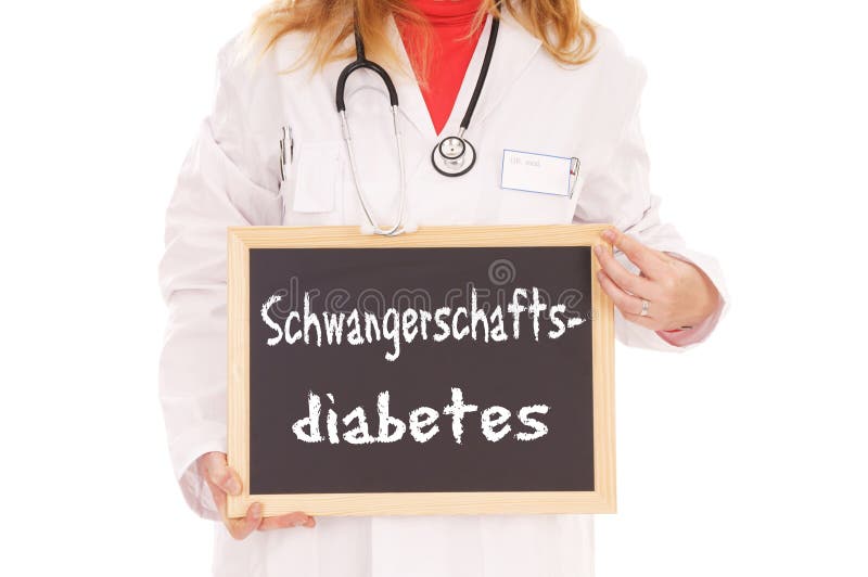 Gestational cukrzyce zdjęcie stock Gestational cukrzyce zdjęcie stock