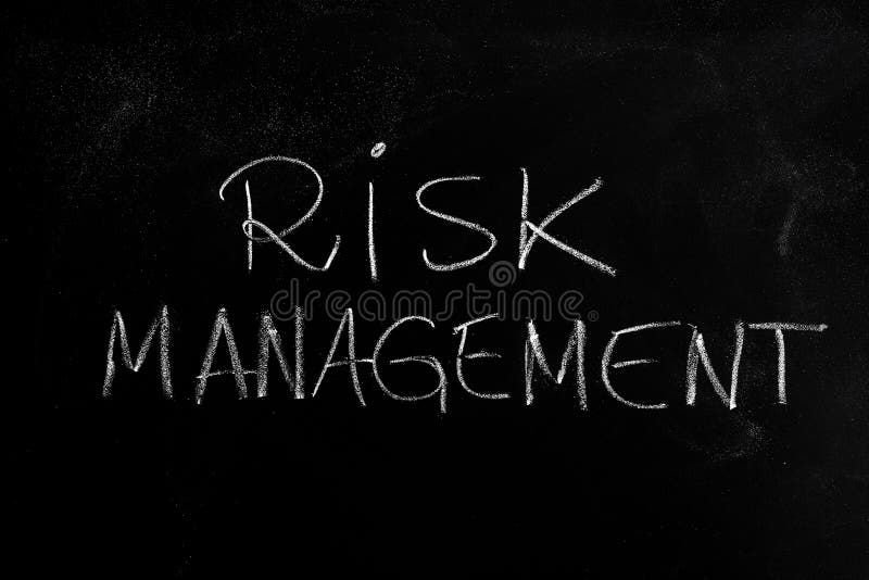 Gestion des risques images stock