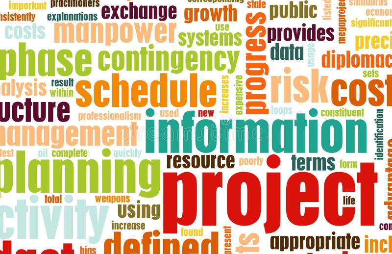 Gestione di progetti illustrazione di stock Gestione di progetti illustrazione di stock