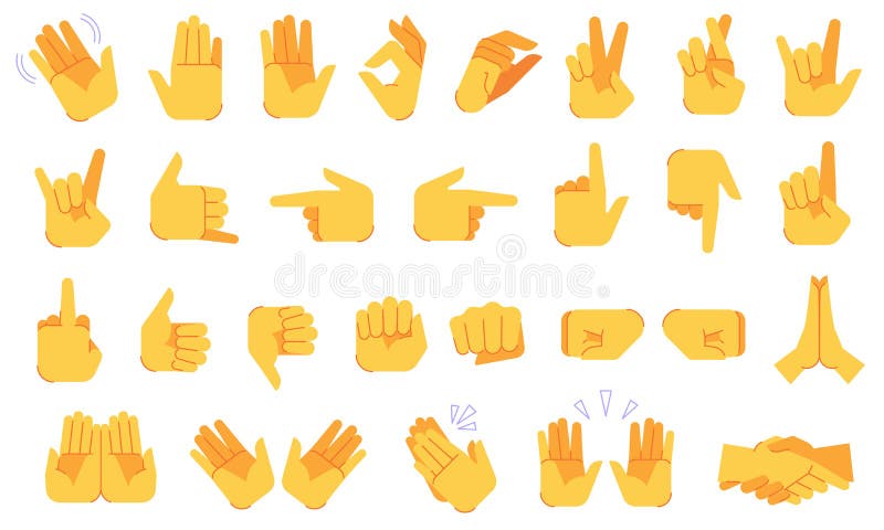 Vetores de Ícone Do Aperto De Mão Ilustração Vetorial De Emoji De Gesto De  Mão e mais imagens de Dar as Mãos - iStock