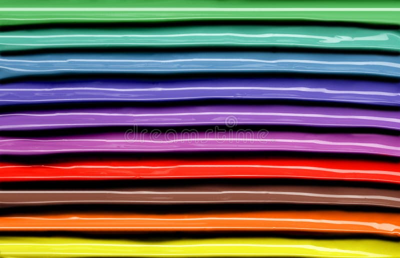 Gestreifte Beschaffenheit des farbigen Nagellacks stockfotos Gestreifte Beschaffenheit des farbigen Nagellacks stockfotos
