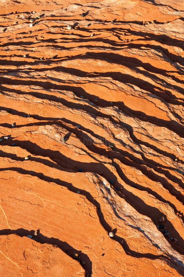 Gestreifter Felsen-Hintergrund stockfoto