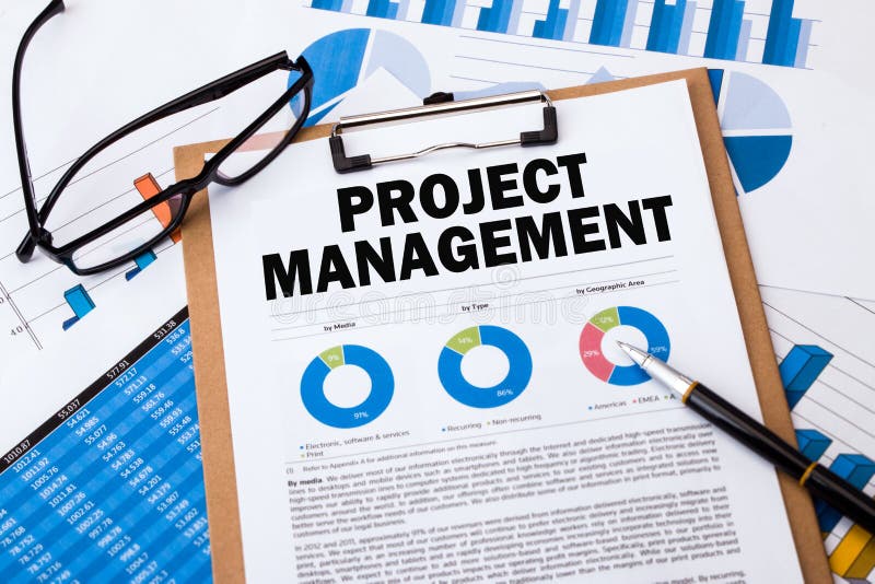 Gestão do projeto imagem de stock royalty free Gestão do projeto imagem de stock royalty free