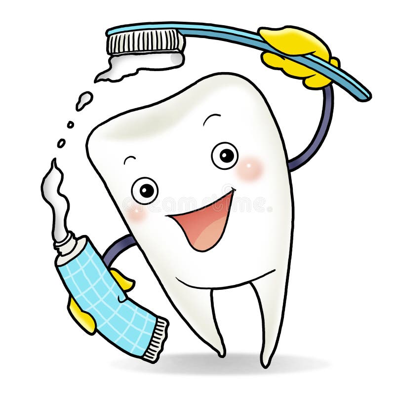 Gesunder Zahn Stock Abbildung Illustration Von Zahn