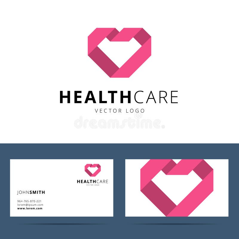 Gesundheitswesenvektor-Logoschablone vektor abbildung Gesundheitswesenvektor-Logoschablone vektor abbildung
