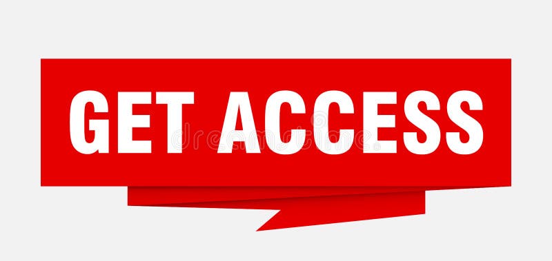 Get your access