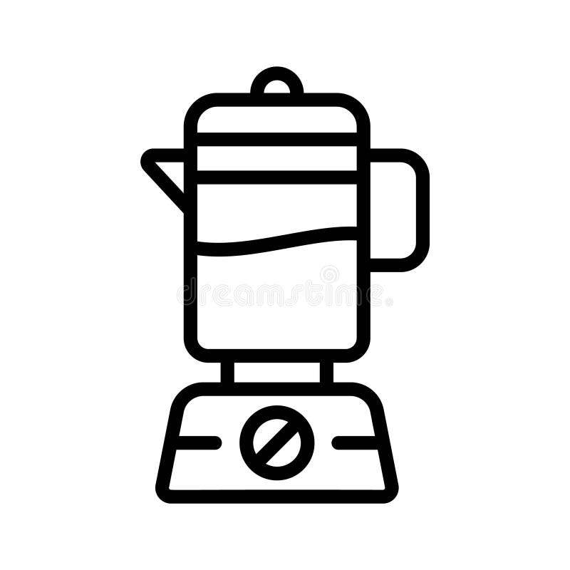 Get this carefully designed icon of blender machine, ready to use vector royalty free illustration