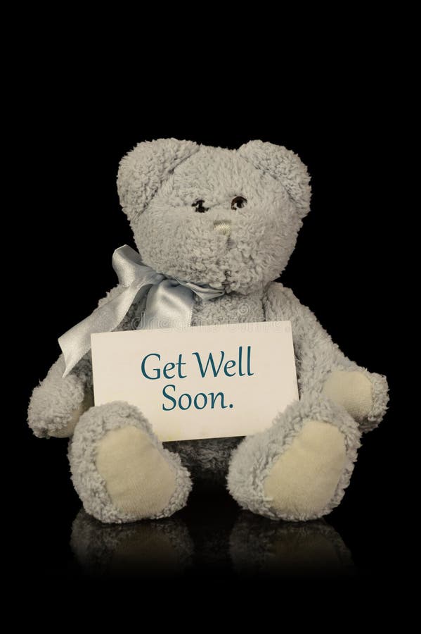 Cute Bear Wishing Get Well Soon Stock Illustration - Download Image Now - Get  Well Soon - Short Phrase, Animal, Bear - iStock
