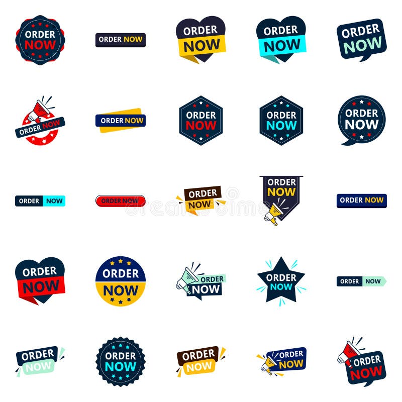 Get Your Customers Ordering with Our Pack of 25 HighQuality Order Now