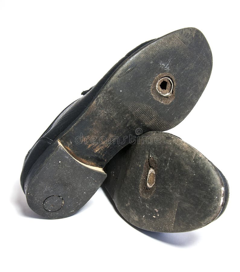 Getragen hinunter shoesï“ ¿ stockfotografie Getragen hinunter shoesï“ ¿ stockfotografie