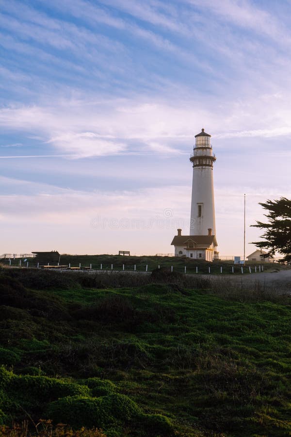 Lightouse Pigeon Point royalty free stock images Lightouse Pigeon Point royalty free stock images