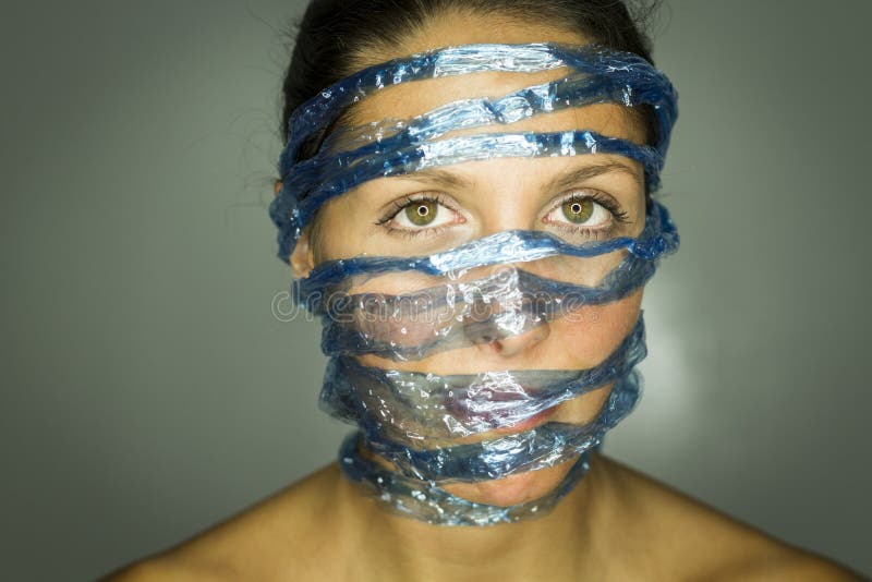 Gevangen stock afbeelding