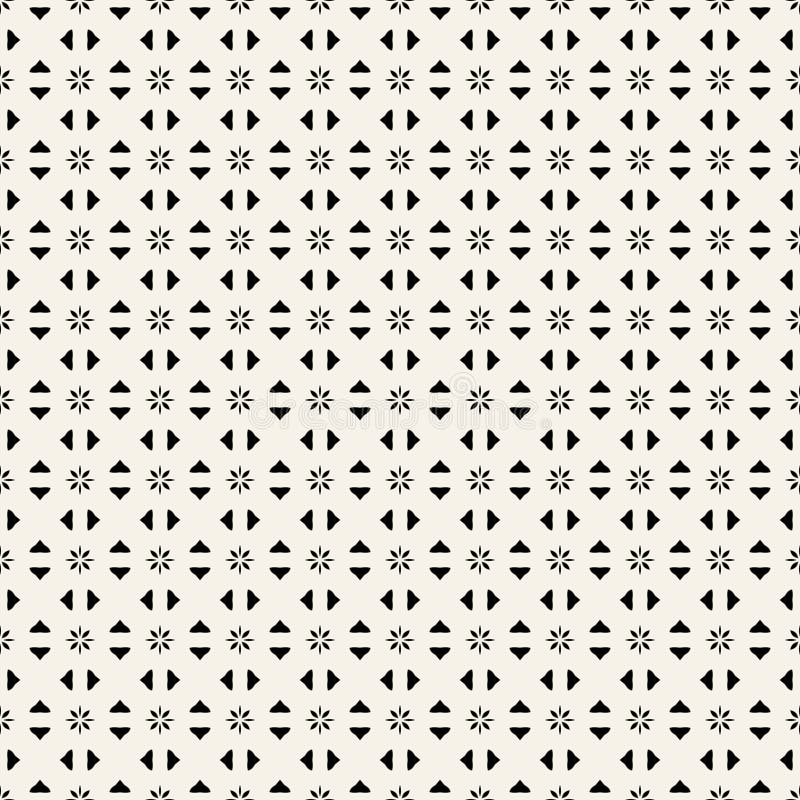 Gewebedruck Geometrisches Muster in der Wiederholung Nahtloser Hintergrund, Mosaikverzierung, ethnische Art Zwei Farben stock abbildung Gewebedruck Geometrisches Muster in der Wiederholung Nahtloser Hintergrund, Mosaikverzierung, ethnische Art Zwei Farben stock abbildung