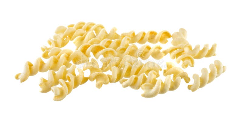 Gewundener Kartoffelsnack lizenzfreie stockbilder Gewundener Kartoffelsnack lizenzfreie stockbilder