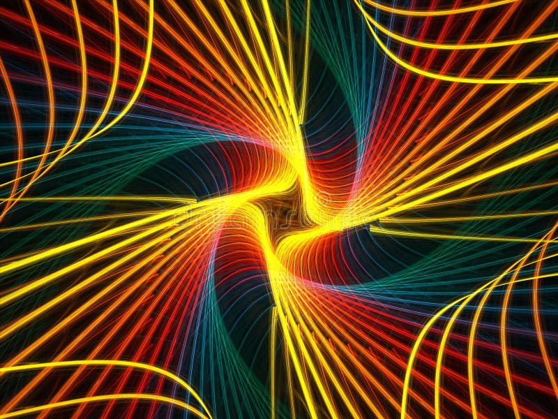 Gewundener Regenbogen lizenzfreie abbildung Gewundener Regenbogen lizenzfreie abbildung