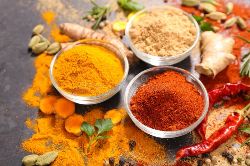 Gewürze und Aroma stockbild Gewürze und Aroma stockbild