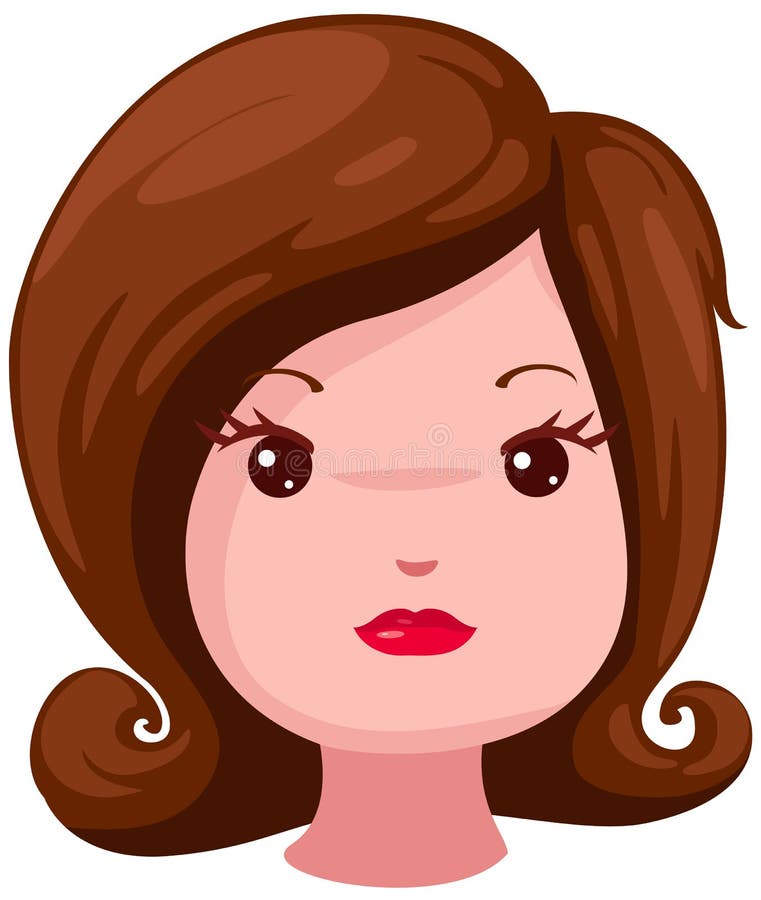 Gezicht royalty-vrije illustratie