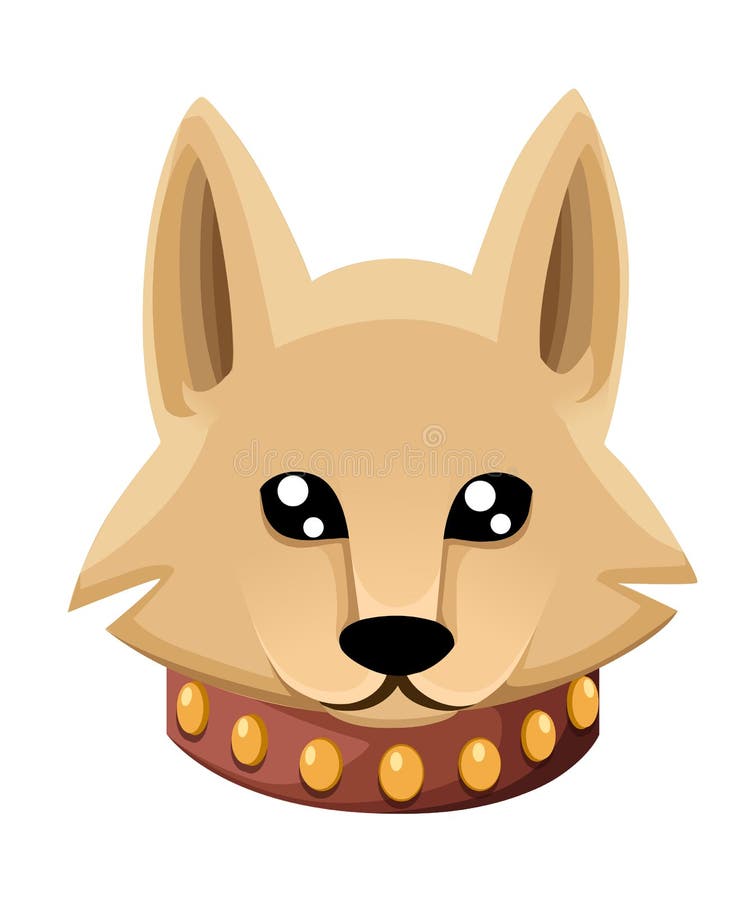 Gezicht van hond Het puppy van Nice voor leuke groetkaart, dierenwinkel of veterinaire het puppyzitting van het kliniekenbeeldver stock illustratie Gezicht van hond Het puppy van Nice voor leuke groetkaart, dierenwinkel of veterinaire het puppyzitting van het kliniekenbeeldver stock illustratie