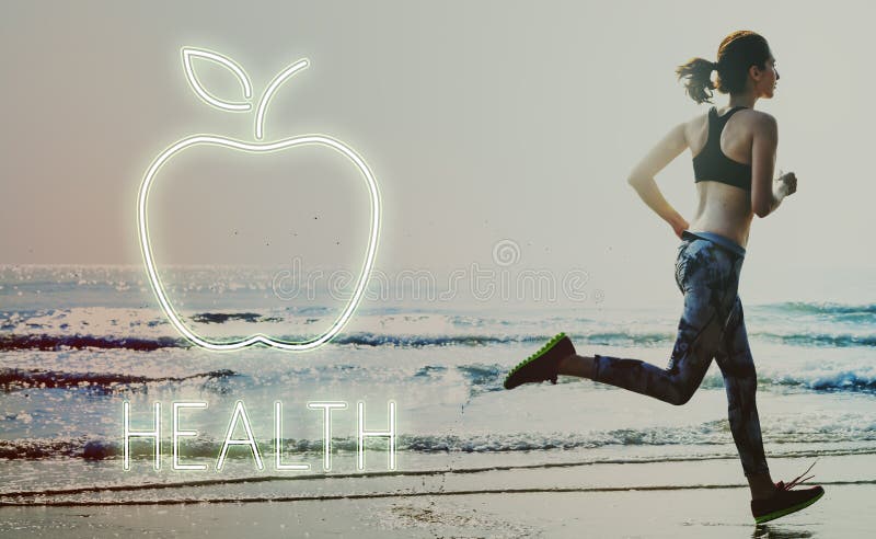 Gezond het Eten van Apple van de gezondheidsvoeding Organisch Concept royalty-vrije stock afbeelding Gezond het Eten van Apple van de gezondheidsvoeding Organisch Concept royalty-vrije stock afbeelding