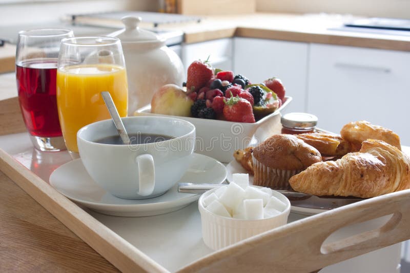 Gezond ontbijt royalty-vrije stock fotografie