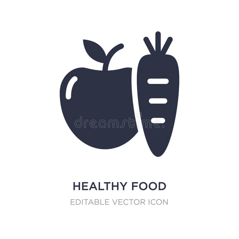 gezond voedselpictogram op witte achtergrond Eenvoudige elementenillustratie van Voedselconcept vector illustratie gezond voedselpictogram op witte achtergrond Eenvoudige elementenillustratie van Voedselconcept vector illustratie