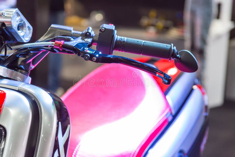 Geänderte Motorradshow in Bangkok stockbilder Geänderte Motorradshow in Bangkok stockbilder