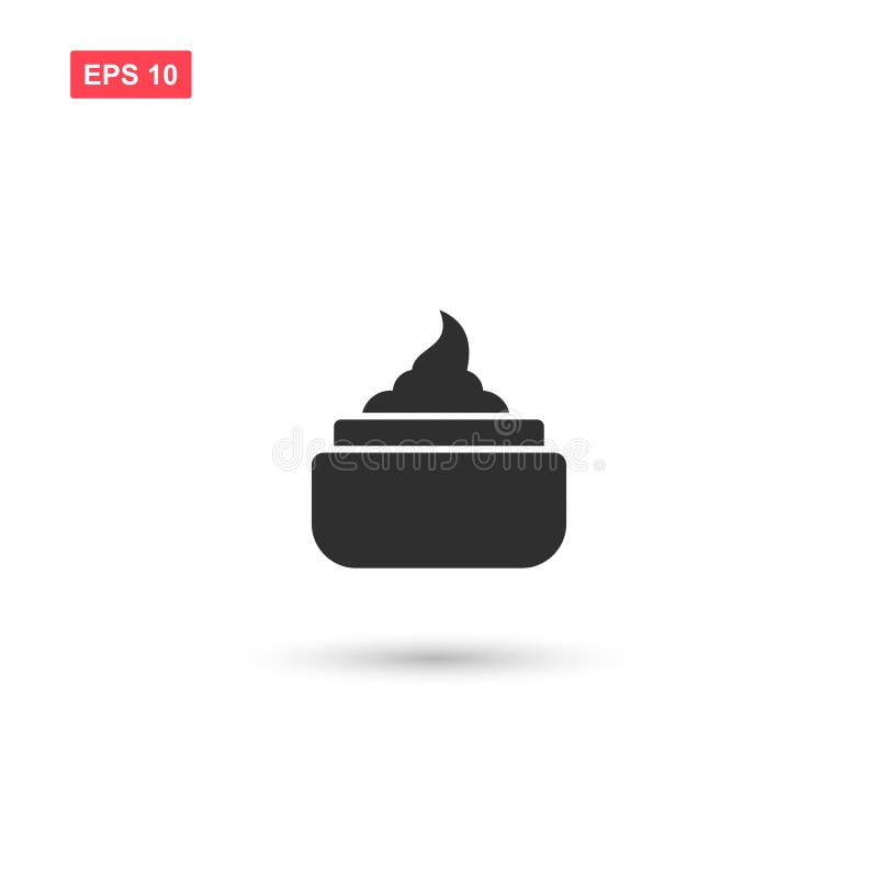 Geïsoleerd het pictogram vectorontwerp van de haarroom vector illustratie Geïsoleerd het pictogram vectorontwerp van de haarroom vector illustratie
