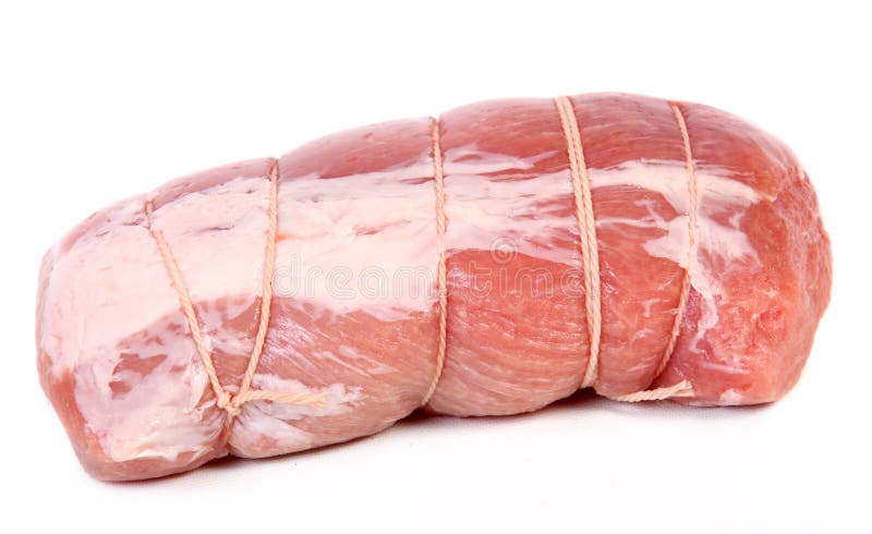 Geïsoleerd varkensvleesbraadstuk -