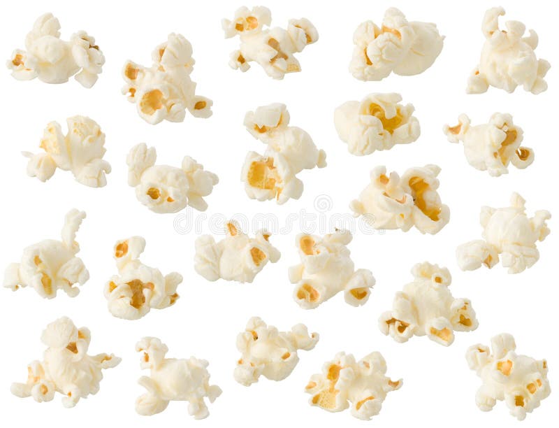 Geïsoleerde popcorn