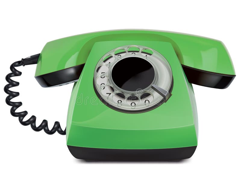 Geïsoleerde telefoonwijnoogst. Vectorillustratie royalty-vrije illustratie Geïsoleerde telefoonwijnoogst. Vectorillustratie royalty-vrije illustratie