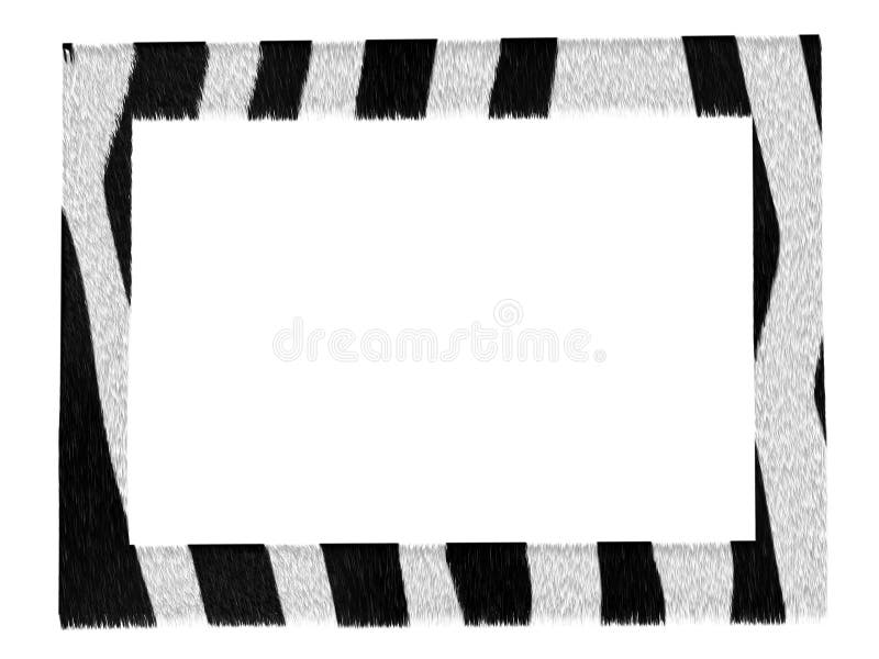 Geïsoleerded frame van het modieus beeld het gestreepte patroon stock illustratie Geïsoleerded frame van het modieus beeld het gestreepte patroon stock illustratie