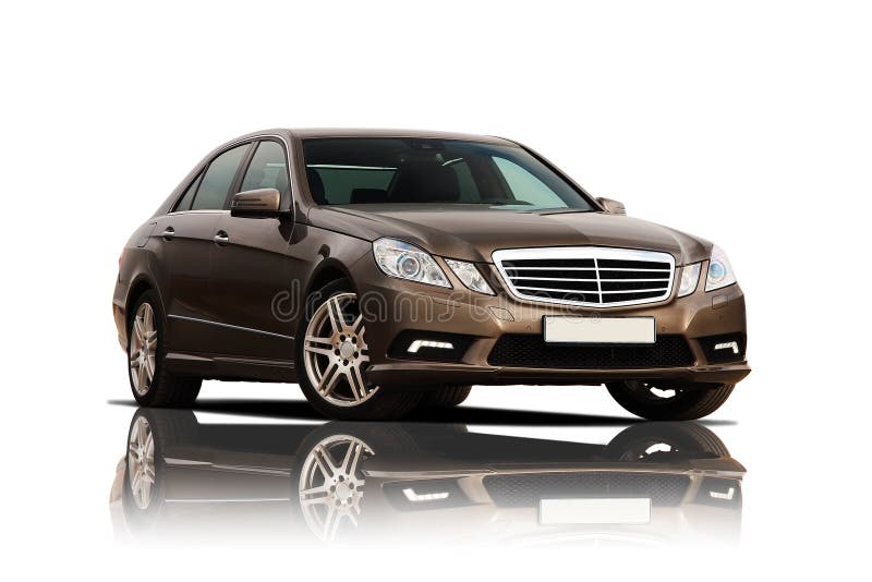 Geïsoleerdee auto Geïsoleerdee auto