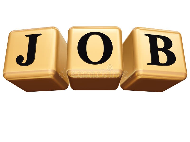 Geïsoleerde baan royalty-vrije illustratie