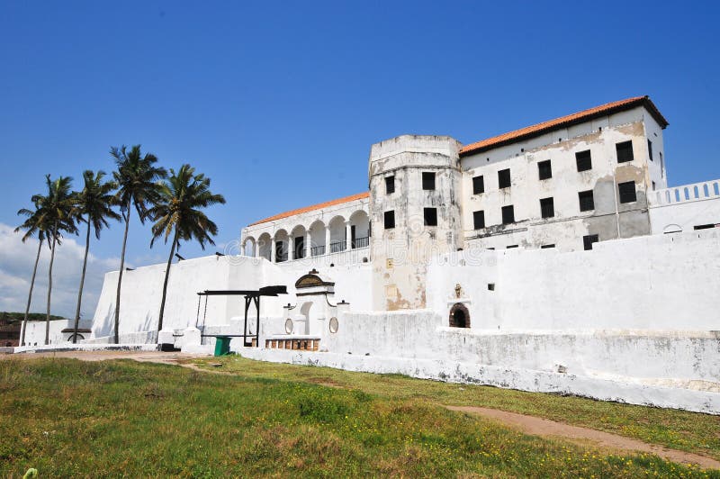 Ghana: Elmina Castle World Heritage Site, History of Slavery royalty free stock images Ghana: Elmina Castle World Heritage Site, History of Slavery royalty free stock images