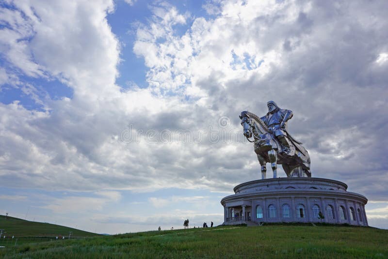 Ghengis Khan Statue royalty free stock images Ghengis Khan Statue royalty free stock images