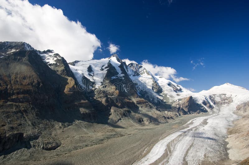 Austrian Alps / Pasterze glacier (National Park Hohe Tauern in Austria). Austrian Alps / Pasterze glacier (National Park Hohe Tauern in Austria)