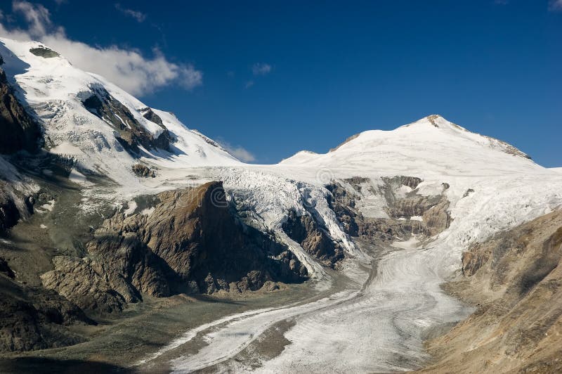 Austrian Alps / Pasterze glacier (National Park Hohe Tauern in Austria). Austrian Alps / Pasterze glacier (National Park Hohe Tauern in Austria)