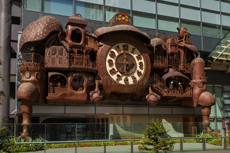 Ghibli Clock in Tokyo editorial photography. Image of monument - 197736092 Ghibli Clock in Tokyo editorial photography. Image of monument - 197736092