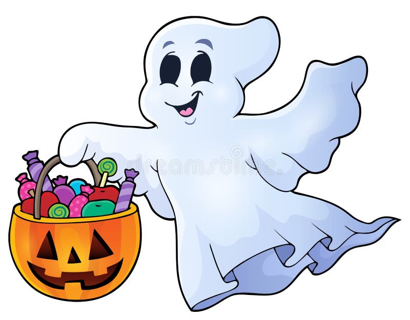 Halloween Cute Cartoons Set 1 Stock Vector - Illustration of cartoon ...