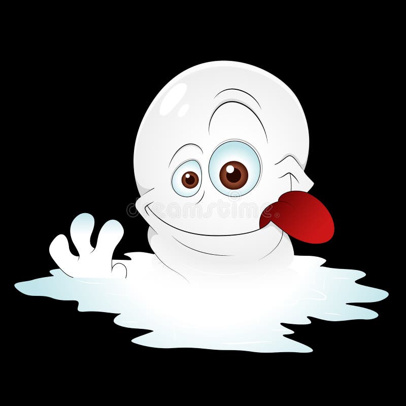 Creative Artistic Design Art of Funny Cartoon Ghost Vector Illustration. Cartoon spook vectors