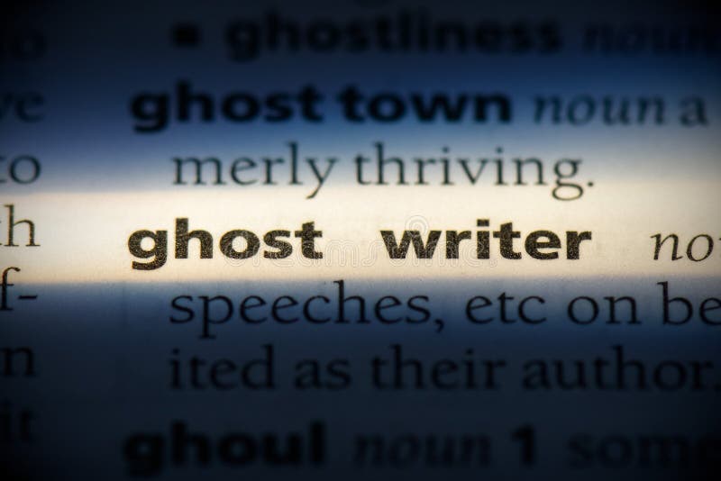 Ghost Writer Stock Image Image Of Idea Macro Linguistic 161576237