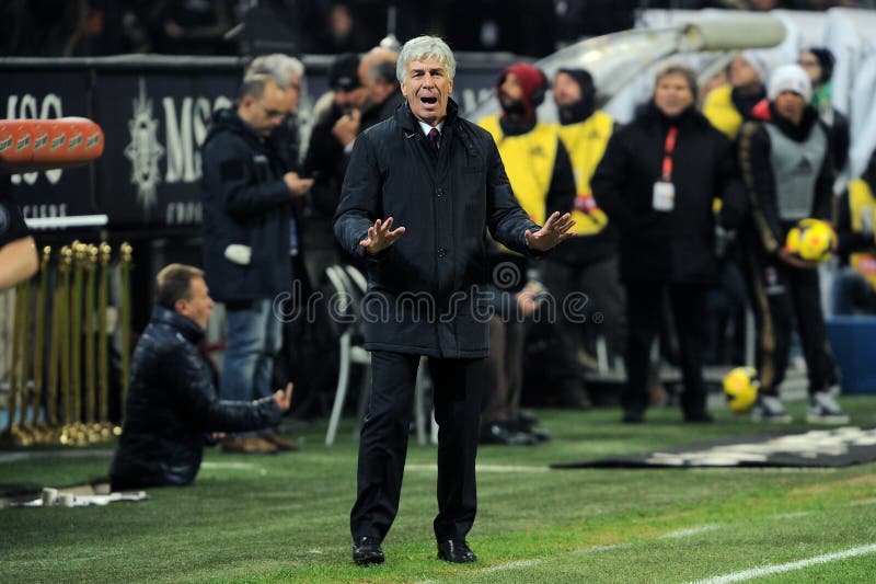 Milan  Italy, 23 November 2013, `G.MEAZZA SAN SIRO ` Stadium, Serious Football Championship A 2013/2014, AC Milan - CFC Genoa: The Genoa coach Gian Piero Gasperini during the match