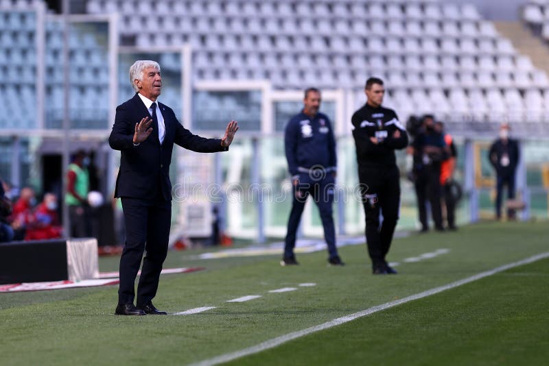 Torino, Italy. 26th September 2020. Gian Piero Gasperini , head coach Atalanta Bergamasca Calcio,  during the Serie A match  between Torino Fc and  Atalanta Calcio